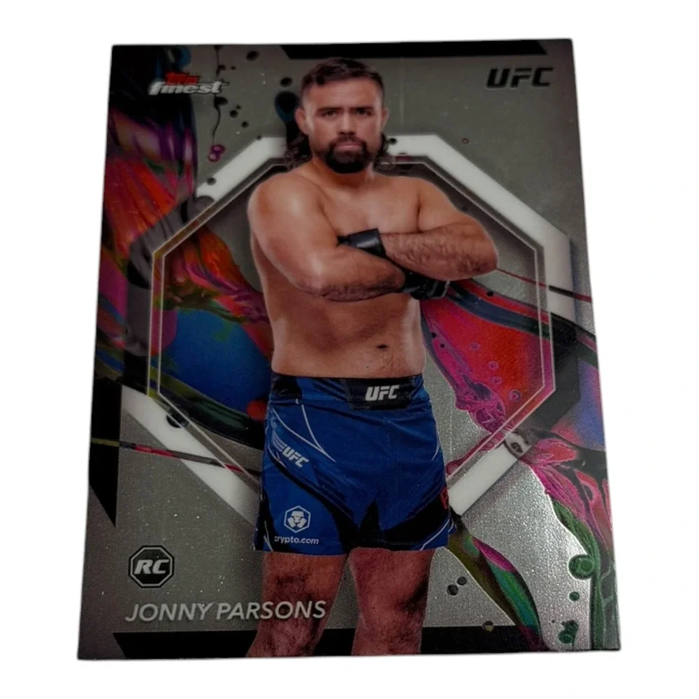 2024 Topps Finest UFC Jonny Parsons Rookie Card RC #10 Common Welterweight Card